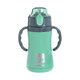 Ecolife Πλαστικό Παγούρι Θερμός με Καλαμάκι Mint 300ml