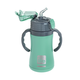 Ecolife Πλαστικό Παγούρι Θερμός με Καλαμάκι Mint 300ml