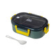 Ecolife Δοχείο Φαγητού Inox Forest Green - Με Χώρισμα 900ml