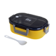 Ecolife Δοχείο Φαγητού Inox Yellow  - Με Χώρισμα 900ml