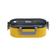 Ecolife Δοχείο Φαγητού Inox Yellow  - Με Χώρισμα 900ml