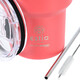 ΘΕΡΜΟΣ MUG LITE SAVE THE AEGEAN 400ml FUSION CORAL