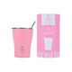 Estia Ποτήρι Θερμός Ανοξείδωτο Blossom Rose 350ml