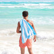 Dock & Bay: Πετσέτα θαλάσσης Quickdry Cabana - Tulum Blue (Μικροϊνες)  X-Large  200x90cm