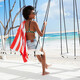Dock & Bay: Πετσέτα θαλάσσης Quickdry Cabana - Waikiki Coral (Μικροϊνες)  X-Large  200x90cm