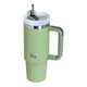 Ecolife Μεταλλικό Ποτήρι Θερμός (Με Καλαμάκι) Baby Leaf 900 ml
