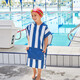 Dock & Bay: Παιδικό πόντσο Quickdry - Whitsunday Blue Microfiber (Μικροϊνες) 6-10 ετών