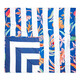Dock & Bay: Πετσέτα θαλάσσης Flower Power - Tropical Bloom Microfiber (Μικροϊνες)  Large  160x90cm