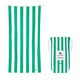 Dock & Bay: Πετσέτα θαλάσσης Quickdry Cabana - Cancun Green Microfiber (Μικροϊνες)  X-Large  200x90cm