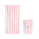 Dock & Bay: Πετσέτα θαλάσσης Quickdry Cabana - Malibu Pink Microfiber (Μικροϊνες)  X-Large  200x90cm