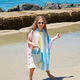 Dock & Bay: Παιδικό πόντσο Quickdry - Unicorn Waves Microfiber (Μικροϊνες) 6-10 ετών