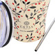 Estia Ποτήρι Θερμός Ανοξείδωτο Bloom Beige 350ml 01-31701
