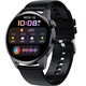 Alfa Care Kepler S25 Aluminium Smartwatch με Παλμογράφο (Μαύρο)