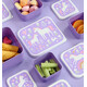 A little lovely company Σετ 4 δοχεία φαγητού Lunch & Snack Box  Unicorn Dreams
