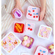 A little lovely company Σετ 4 δοχεία φαγητού Lunch & Snack Box Cherries