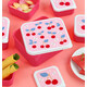 A little lovely company Σετ 4 δοχεία φαγητού Lunch & Snack Box Cherries