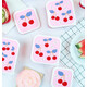 A little lovely company Σετ 4 δοχεία φαγητού Lunch & Snack Box Cherries