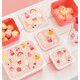 A little lovely company Σετ 4 δοχεία φαγητού Lunch & Snack Box  Ice-cream