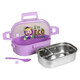 Ecolife Πλαστικό Παιδικό Δοχείο Φαγητού 900ml Λιλά 'Masha Eco Friendly ' 22 x 15 x 7εκ.