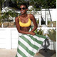 Dock & Bay: Πετσέτα θαλάσσης Quickdry Cabana - Cayman Olive Microfiber (Μικροϊνες)  Large  160x90cm