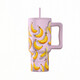 Estia  Θερμός  Straw Tumbler XL SAVE THE AEGEAN  900ml Banana Mood - 01-41601