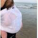 Mini Monkey: Μάρσιπος-Sling Ελαφρύς και αδιάβροχος- Λευκό