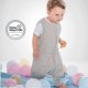 BabyBliss BlissJump “Grey” 2.5 TOG – Χειμωνιάτικος Υπνόσακος με Ποδαράκια