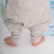 BabyBliss BlissJump “Grey” 2.5 TOG – Χειμωνιάτικος Υπνόσακος με Ποδαράκια